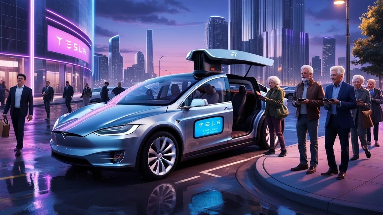 Tesla Driverless Robotaxi Set to Revolutionize Ridesharing