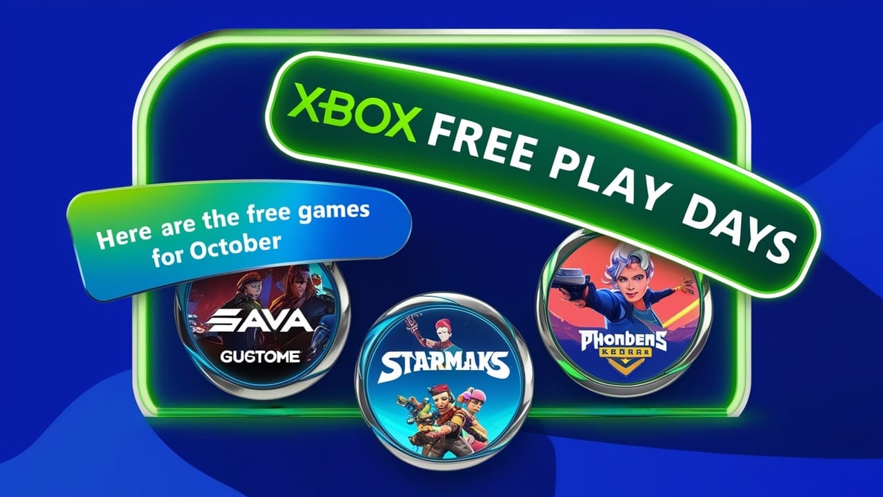 Xbox Free Play Days: Here are the free games for October