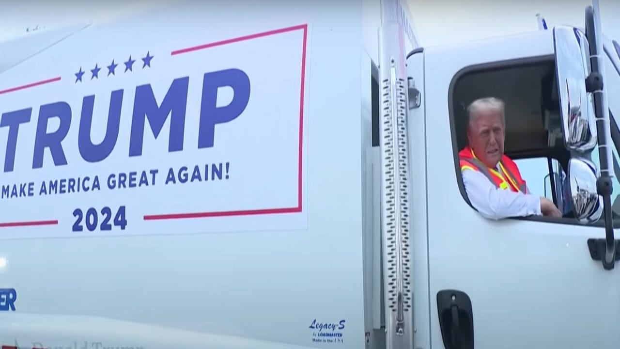 Trump Garbage Truck Meme Sparks Viral Response