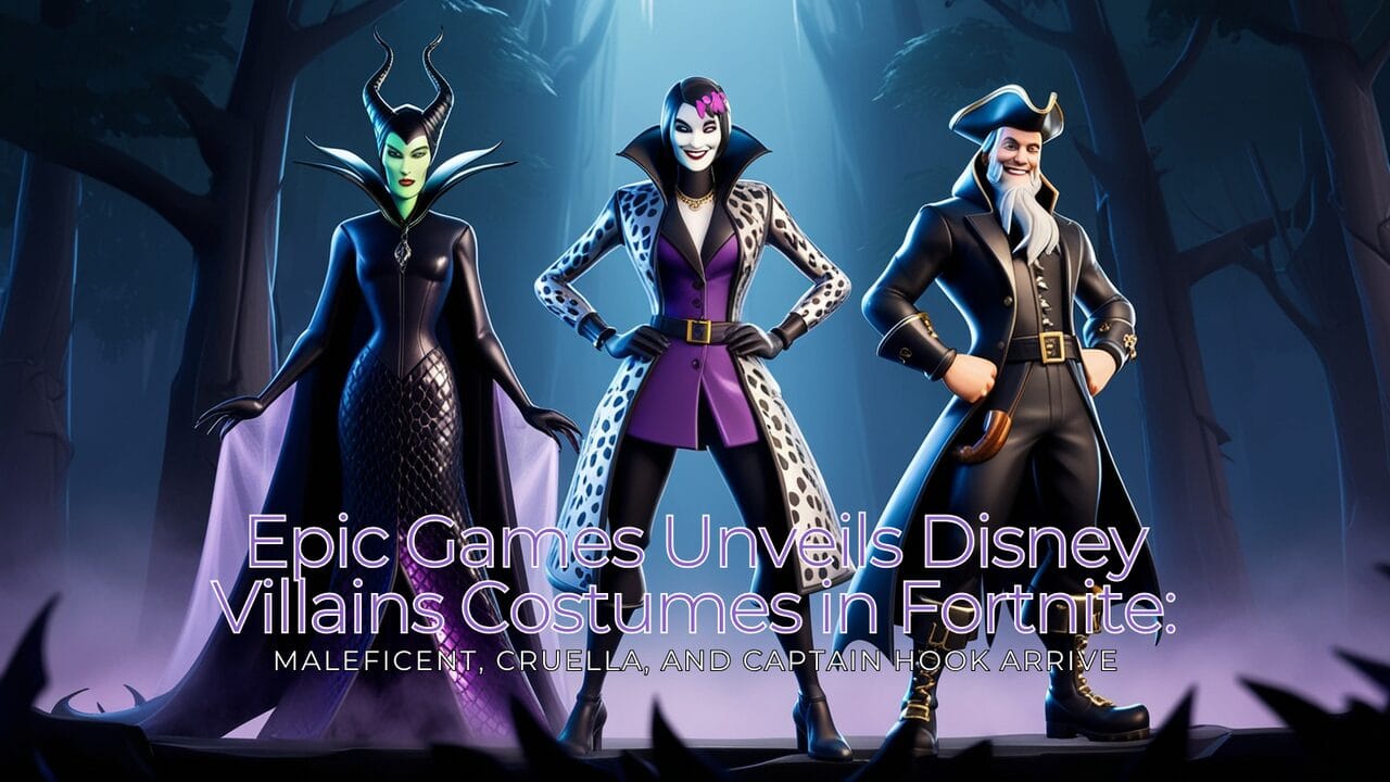 Epic Games Unveils Disney Villains Costumes in Fortnite