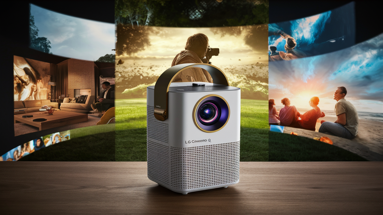 LG CineBeam Q: The Portable 4K Projector That Redefines On-the-Go Entertainment