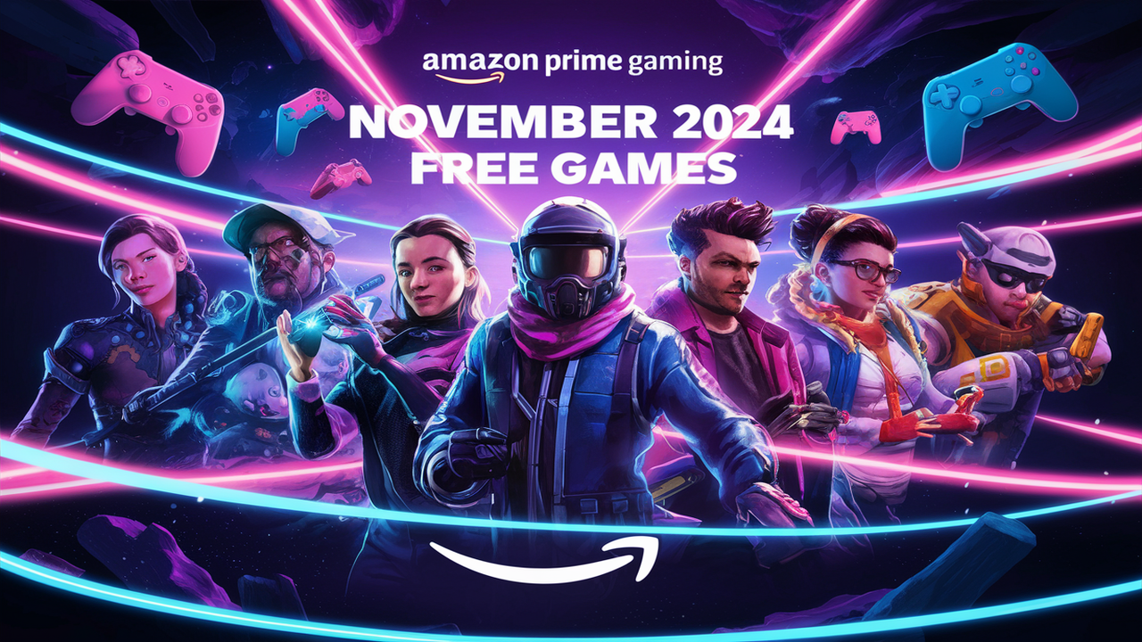 Amazon Prime Gaming November 2024 Free Games Lineup