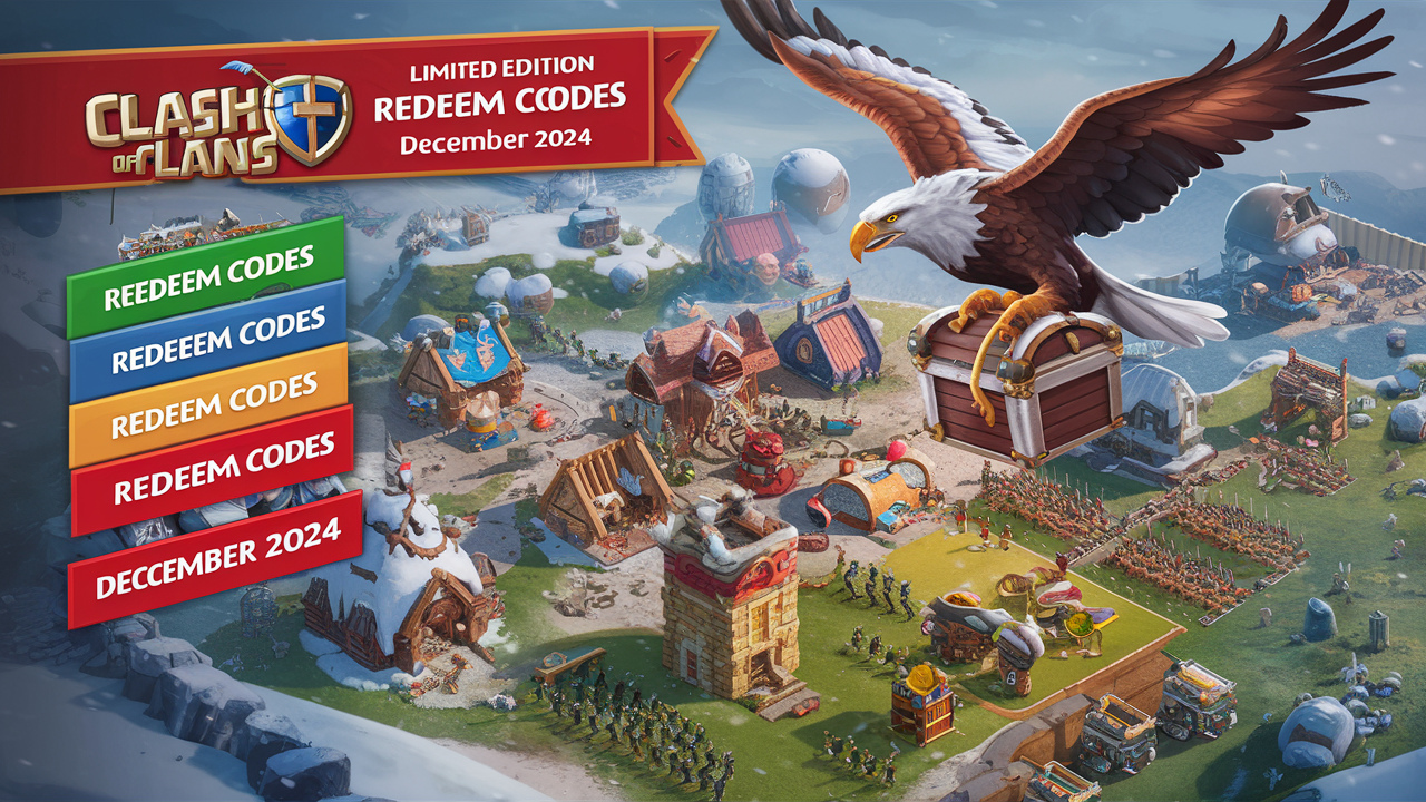 Clash of Clans Redeem Codes (December 2024)