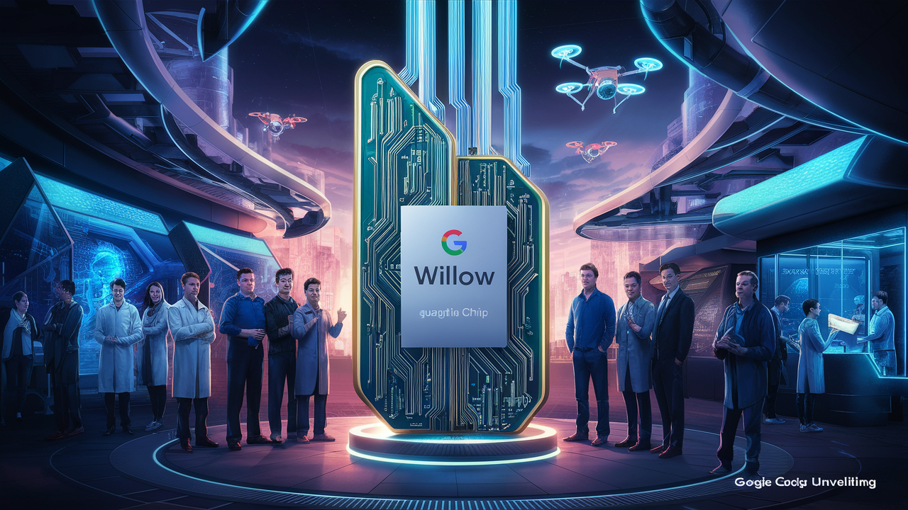 Google Unveils “Willow”: The Revolutionary Quantum Chip