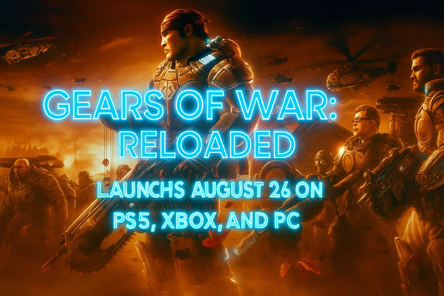 The legendary Gears of War franchise is returning in a big way with Gears of War: Reloaded, a reimagined version of the original game. Developed through a collaboration between The Coalition, Sumo Digital, and Disbelief, the game promises to bring modern visuals, smooth performance, and intense gameplay to a new generation of players. It’s scheduled to launch on August 26, 2025, for PlayStation 5, Xbox Series X/S, and PC.
