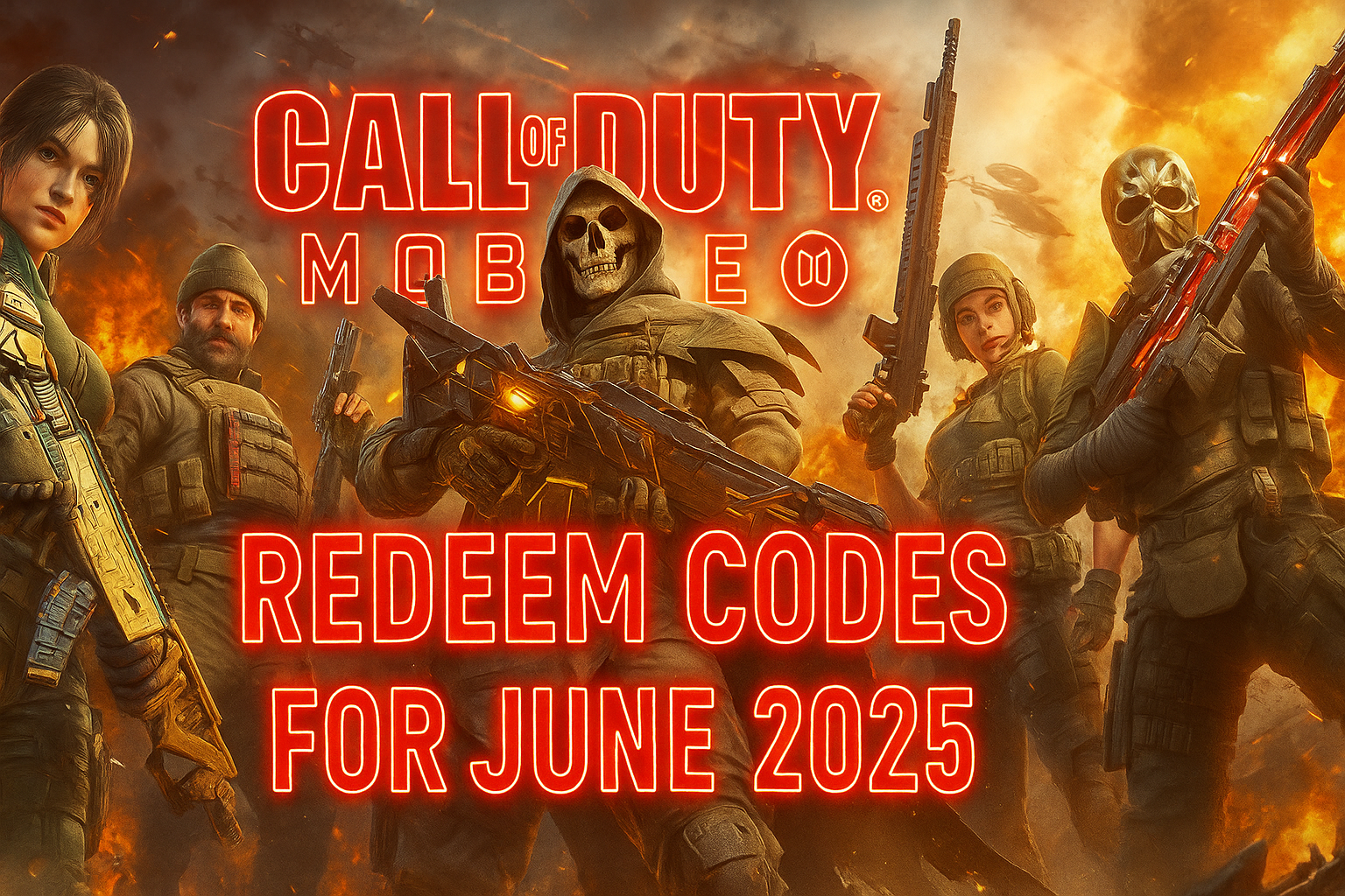Call of Duty: Mobile – Redeem Codes for June 2025