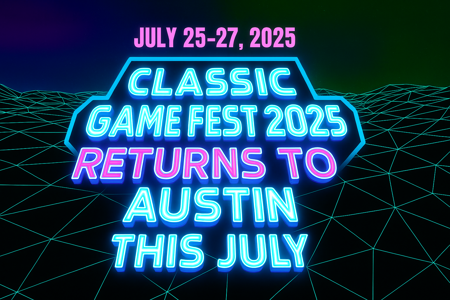 Classic Game Fest 2025 Returns to Austin This July