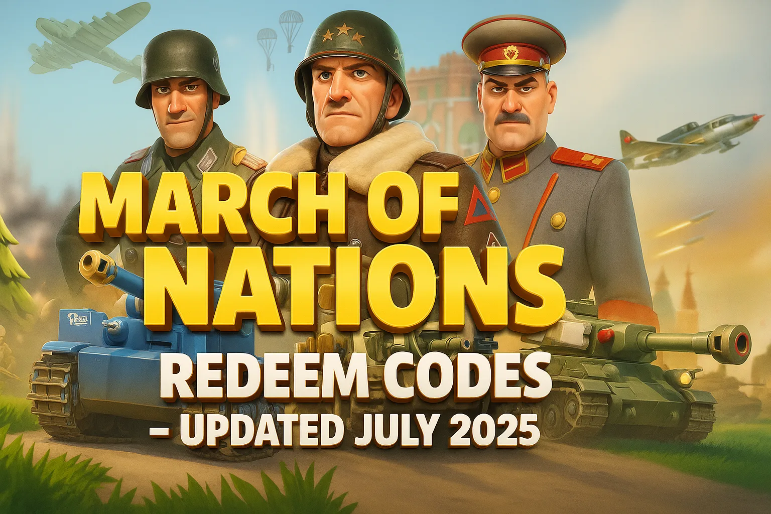 If you're looking for the latest redeem codes for March of Nations, you're in the right place. These codes offer valuable in-game rewards such as gold, speed-ups, resources, and exclusive event items. In this guide, we’ll share all the active codes for July 2025 and explain how to redeem them quickly.