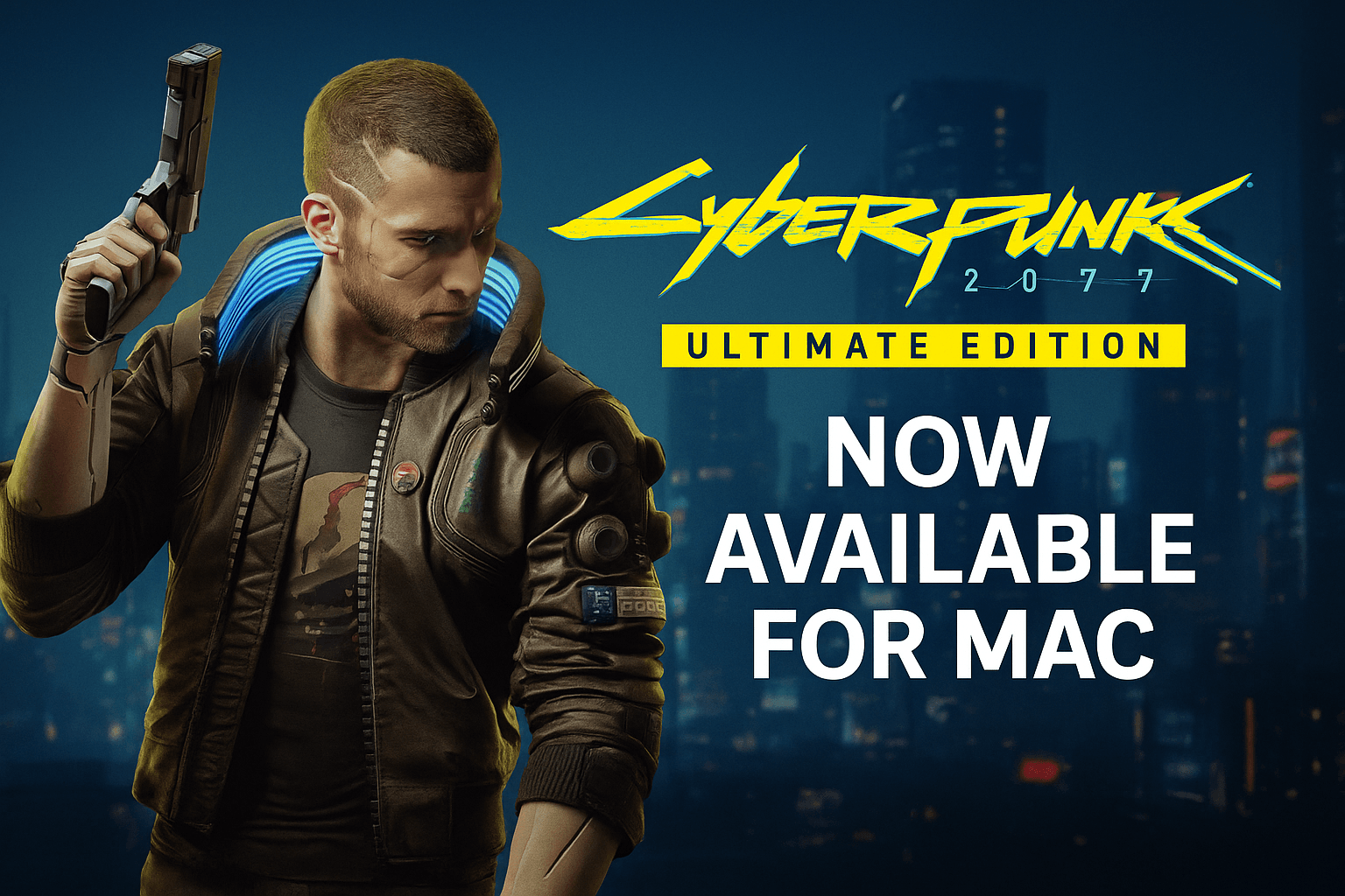 Cyberpunk 2077 Ultimate Edition Now Available for Mac