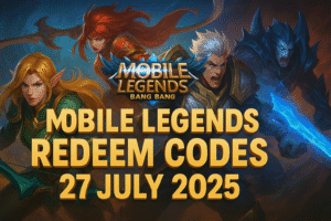 Looking for the latest Mobile Legends: Bang Bang redeem codes? You’re in the right place! We have compiled an updated list of working codes for July 2025, along with a step-by-step guide on how to redeem them to claim free rewards such as skins, diamonds, battle points, and more.