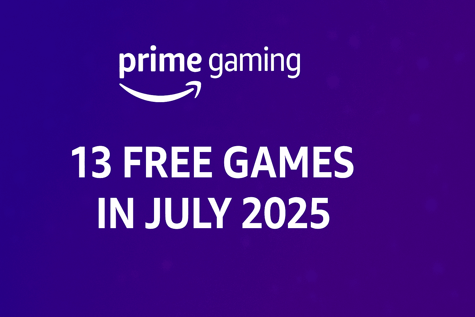 Amazon has kicked off the month with an exciting treat for PC gamers. As part of the Prime Gaming July 2025 lineup, subscribers can claim 13 free PC games, including major titles and indie gems. Whether you're into action, adventure, strategy, or nostalgia-fueled classics, there’s something in this month's selection for everyone.