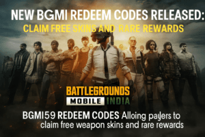 Battlegrounds Mobile India (BGMI) has officially released 59 new redeem codes, allowing players to unlock a wide range of in-game cosmetic items, weapon skins, and exclusive rewards for free. These codes are part of BGMI’s ongoing reward system and are available for a limited time.