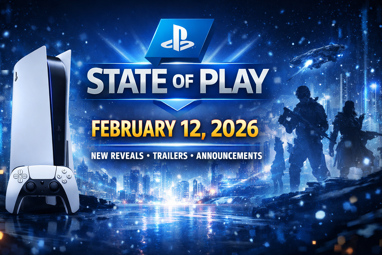 Sony Confirms New State of Play Event for February 12, 2026