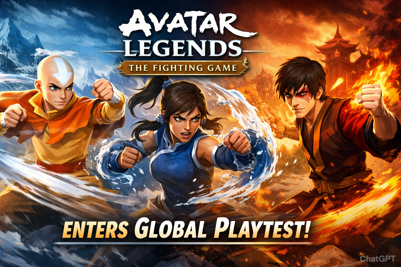 Avatar Legends Fighting Game Enters Global Playtest