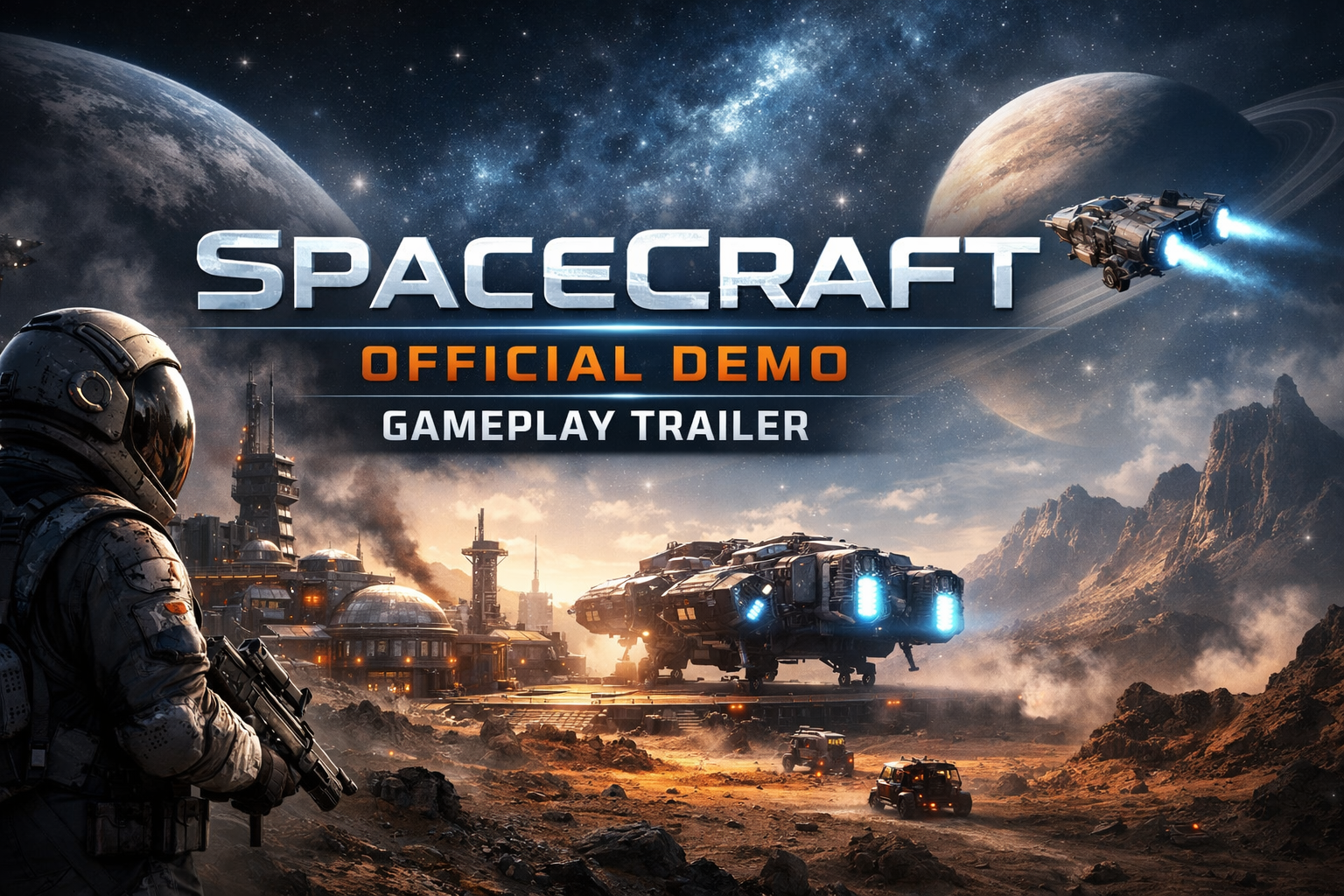 The highly anticipated SpaceCraft – Official Demo Gameplay Trailer has finally landed, giving players an extended look at its ambitious blend of space exploration, survival mechanics, and deep crafting systems. The newly released demo highlights core gameplay elements, environmental design, and the overall direction of this upcoming sci-fi sandbox experience.