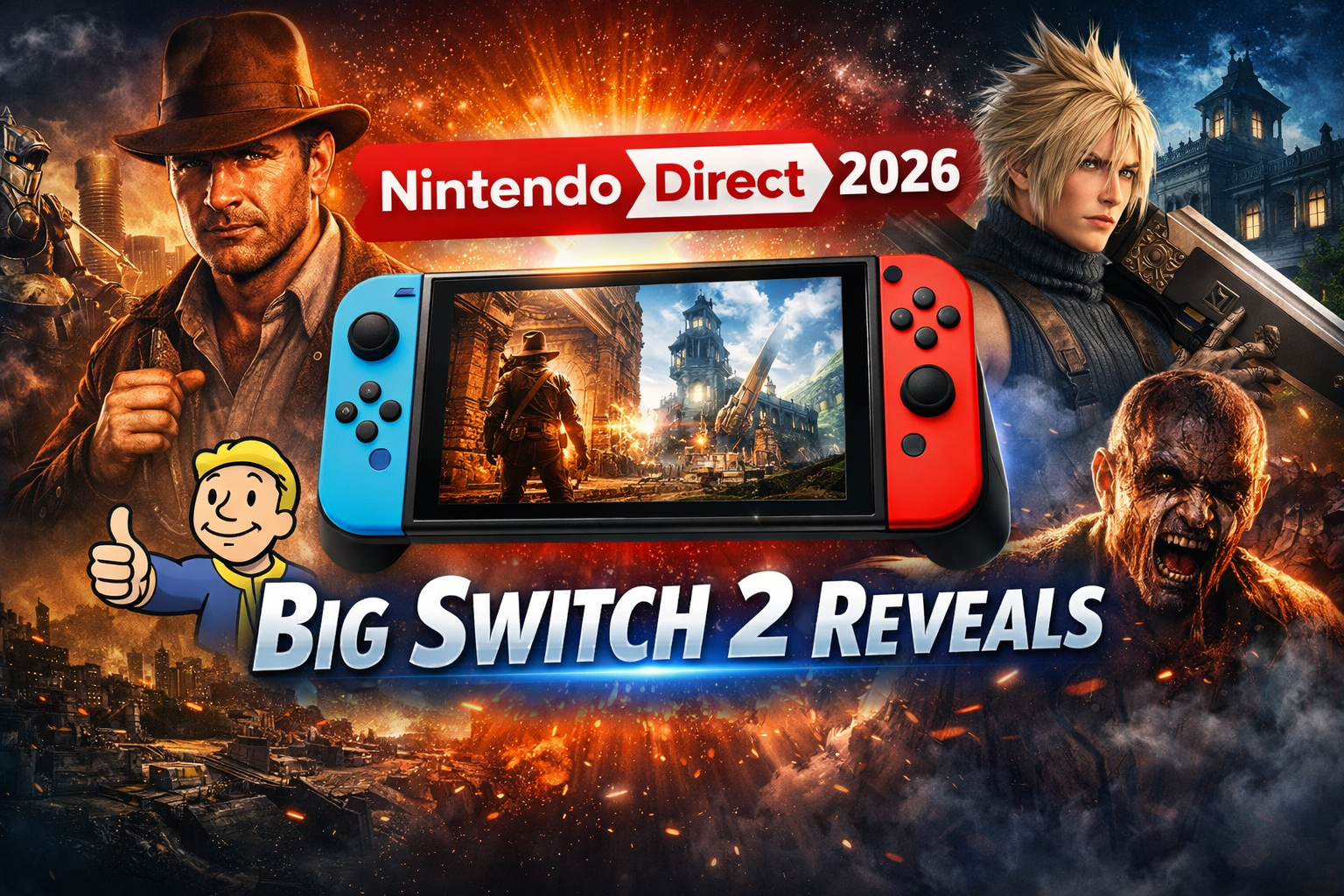 Nintendo Direct 2026: Big Switch 2 Reveals