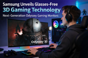 Samsung has introduced an exciting innovation for gamers: glasses-free 3D gaming technology. The company showcased this new display concept during Game Developers Conference (GDC) 2026, highlighting how future gaming monitors could deliver a true three-dimensional experience without requiring special glasses or headsets.