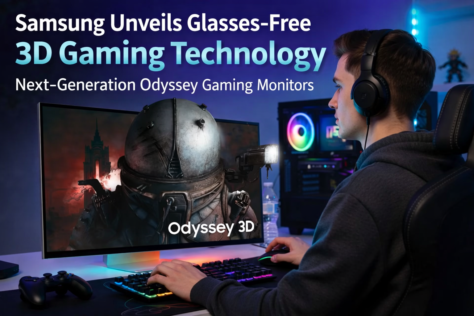 Samsung Unveils Glasses-Free 3D Gaming Technology at GDC 2026