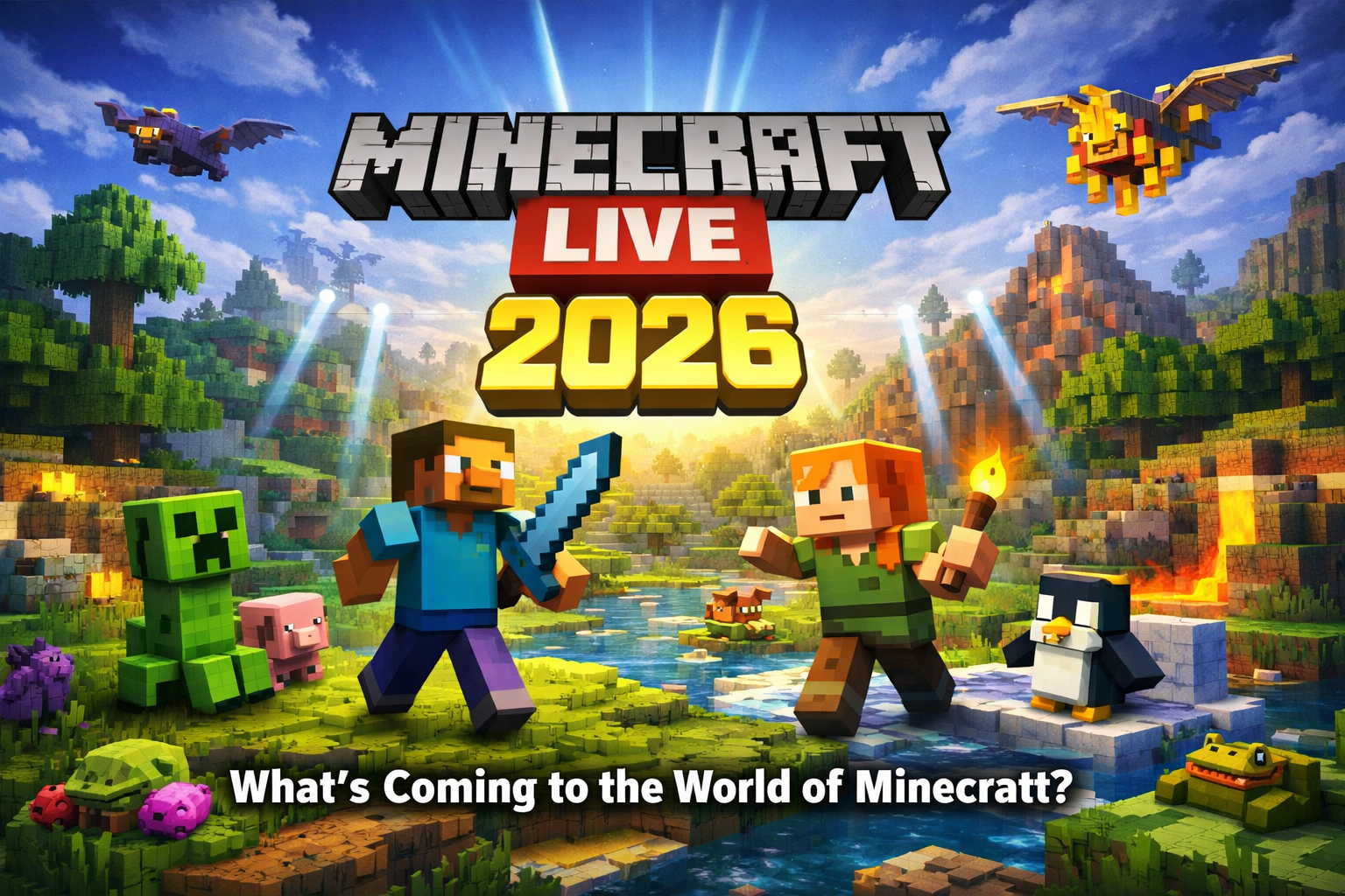 The highly anticipated Minecraft Live is officially returning on March 21, 2026, bringing fresh excitement to millions of fans worldwide. Hosted by Mojang Studios, this annual showcase promises new updates, exclusive reveals, and a closer look at the future of Minecraft.